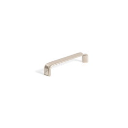 GIUSTI Tirador de mueble NUT, Níquel satinado, 128 mm