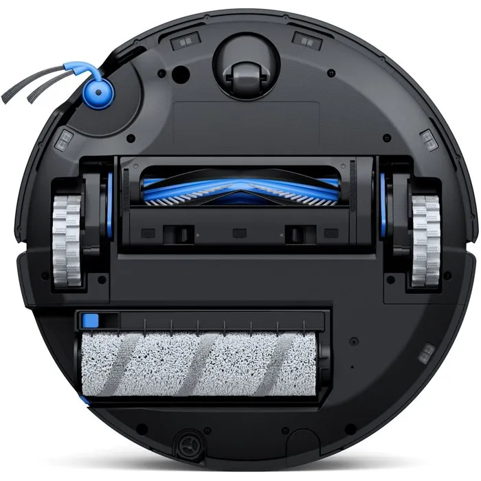 Ecovacs DEEBOT X11 OmniCyclone - Robot Aspirateur Laveur sans Sac 19500 Pa, Recharge Rapide PowerBoost, Navigation dToF et AIVI 3D, Idéal Animaux, Brosse Anti-Nœuds