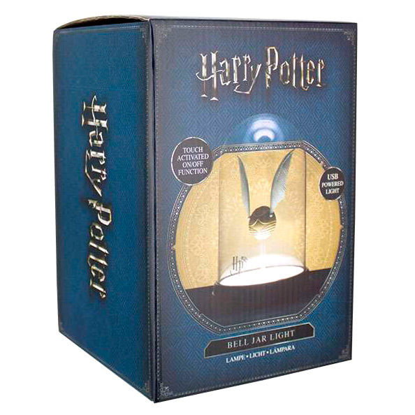 PALADONE - Lampe Figurine Golden Snitch Harry Potter, Rechargement USB, 20 cm