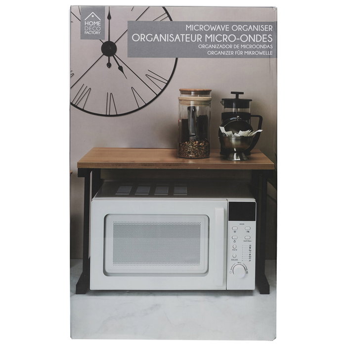 Home Deco Factory Étagère organisatrice pour micro-ondes