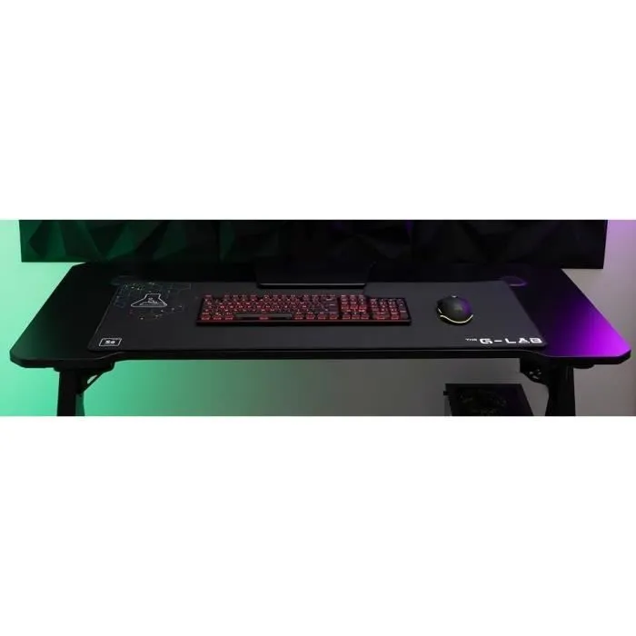 The G-Lab PAD SELENIUM - Tapis de souris gaming XXL (900 x 400 x 4 mm) - Noir