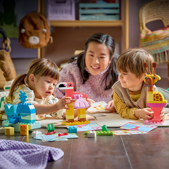 LEGO DUPLO Jeu de Construction d'Animaux 10472, 94 pièces LEGO DUPLO Jeu de Construction d'Animaux 10472, 94 pièces