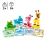 LEGO DUPLO 10472 Jeu de Construction d'Animaux - Jouet Éducatif et Montessori pour Enfants dès 3 Ans