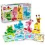 LEGO DUPLO 10472 Jeu de Construction d'Animaux - Jouet Éducatif et Montessori pour Enfants dès 3 Ans