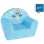 Fun House Fauteuil Club Enfant Leon Le Dragon, Bleu, Mousse Légère et Déhoussable, 42 x 52 x 33 cm, À Partir de 3 Ans