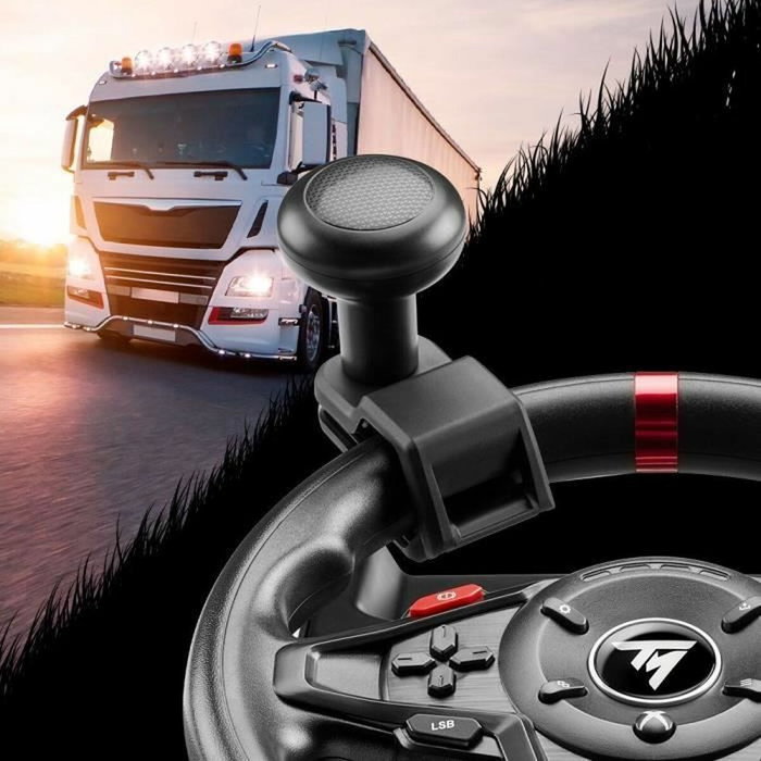 Thrustmaster T128 SimTask Pack - Volant de course avec retour de force - Xbox Series X|S, Xbox One, PC