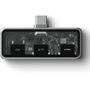 Satechi USB-C PD Mobile XR Hub & 3.5mm Audio - Gris Space Grey