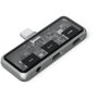 Satechi USB-C PD Mobile XR Hub & 3.5mm Audio - Gris Space Grey