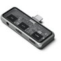 Satechi USB-C PD Mobile XR Hub & 3.5mm Audio - Gris Space Grey