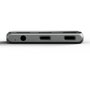Satechi USB-C PD Mobile XR Hub & 3.5mm Audio - Gris Space Grey