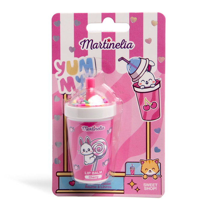 Martinelia Baume à Lèvres Yummy 90029 avec Design Coloré et Parfum Délicieux - Pour Enfants +3 Ans