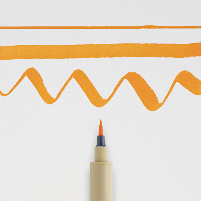 Sakura Pigma Brush Anaranjado Orange