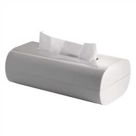 Alessi Birillo Boîte à mouchoirs en PMMA blanc PL07 W