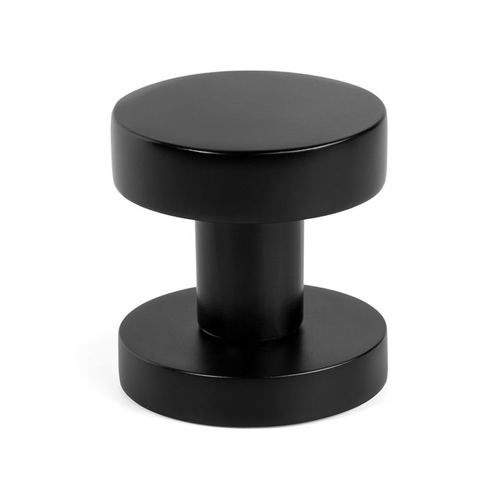 HERRAJES ALK Pomo Manivela Redondo Ø53 Elio Negro, Niquel Satinado, Niquel Cepillado HERRAJES ALK Pomo Manivela Redondo Ø53 Elio Negro, Niquel Satinado, Niquel Cepillado