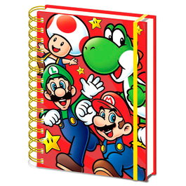 PYRAMID Cahier A5 Super Mario Bros Nintendo