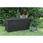 Boîte de rangement Keter 230415 Graphite 270 L Plastique