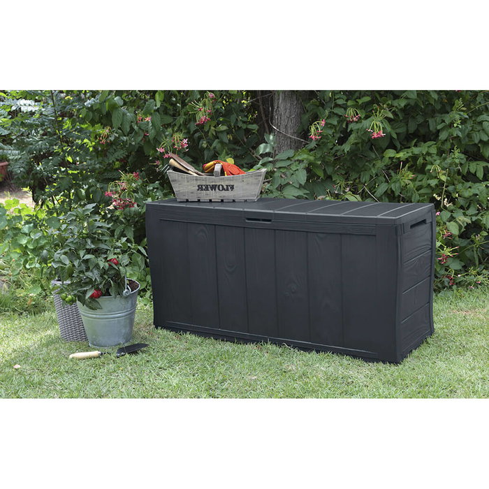 Boîte de rangement Keter 230415 Graphite 270 L Plastique