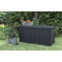 Boîte de rangement Keter 230415 Graphite 270 L Plastique