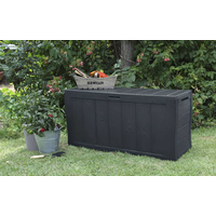 Boîte de rangement Keter 230415 Graphite 270 L Plastique