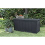 Boîte de rangement Keter 230415 Graphite 270 L Plastique