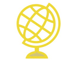 Misskuty Troquel fin ZAG globe terrestre 55x70mm