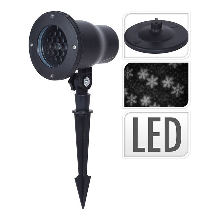 Projecteur d'Étoiles LED Noir Projecteur d'Étoiles LED Noir