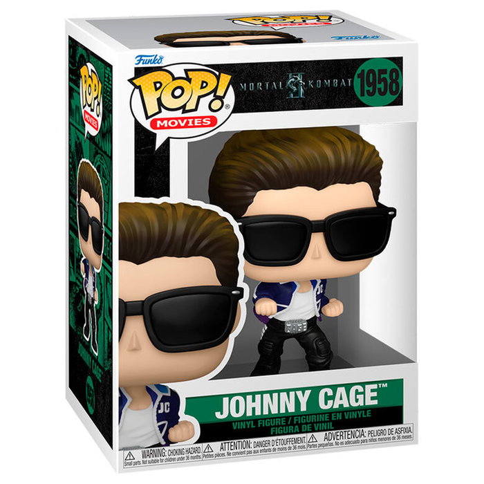 Funko Figurine POP! Games Mortal Kombat II Johnny Cage