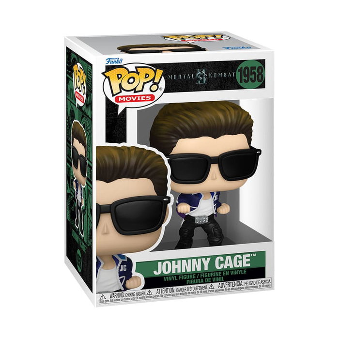 Funko Figurine POP! Games Mortal Kombat II Johnny Cage