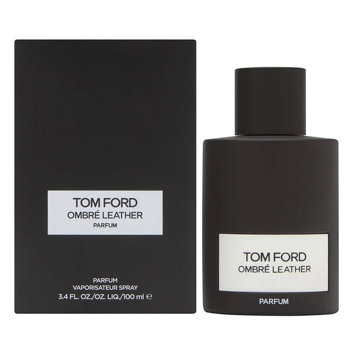 Tom Ford Ombre Leather Parfum 100 mL - Eau de Parfum pour Homme - Cuir Noir Sensuel avec Notes de Patchouli, Vétiver et Jasmin Tom Ford Ombre Leather Parfum 100 mL - Eau de Parfum pour Homme - Cuir Noir Sensuel avec Notes de Patchouli, Vétiver et Jasmin