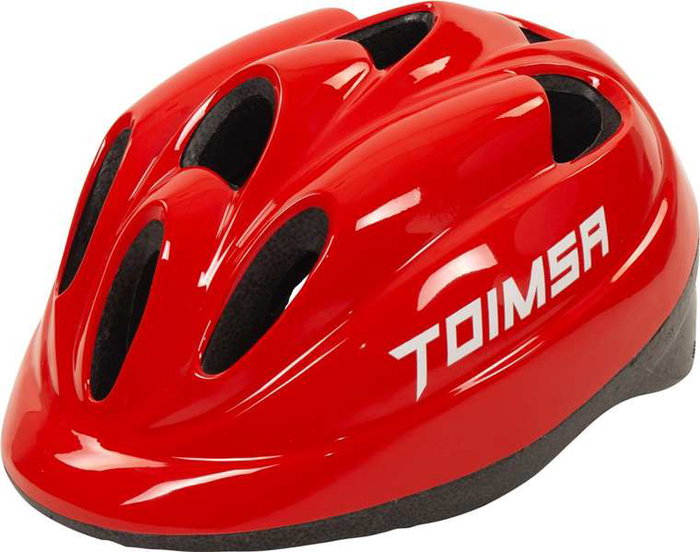 Toimsa - Casque vélo/enfant - Rouge - Taille unique ajustable 52-56 cm - Pour enfants de 3 à 7 ans Toimsa - Casque vélo/enfant - Rouge - Taille unique ajustable 52-56 cm - Pour enfants de 3 à 7 ans