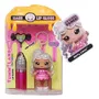 Yummiland - Kit Création de Gloss à Lèvres Doll Sour Sweeties Misty Cakes, 6 Yummi, Parfumé, Effet Lampe à Lave, Dès 4 Ans