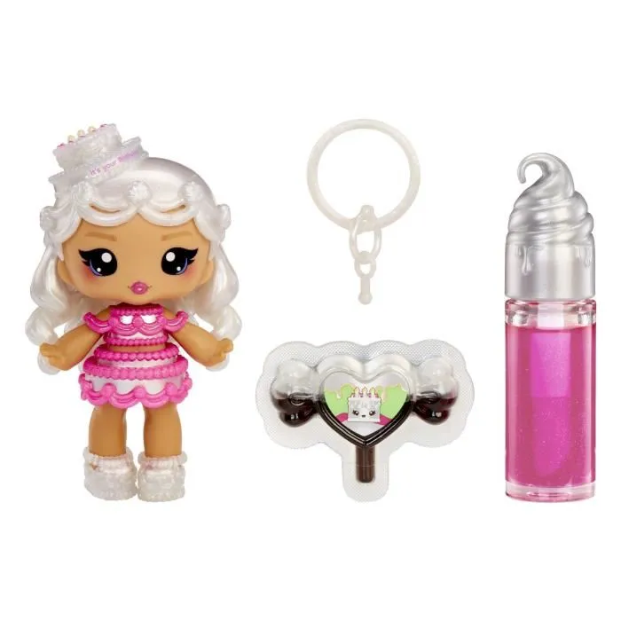 Yummiland - Kit Création de Gloss à Lèvres Doll Sour Sweeties Misty Cakes, 6 Yummi, Parfumé, Effet Lampe à Lave, Dès 4 Ans Yummiland - Kit Création de Gloss à Lèvres Doll Sour Sweeties Misty Cakes, 6 Yummi, Parfumé, Effet Lampe à Lave, Dès 4 Ans