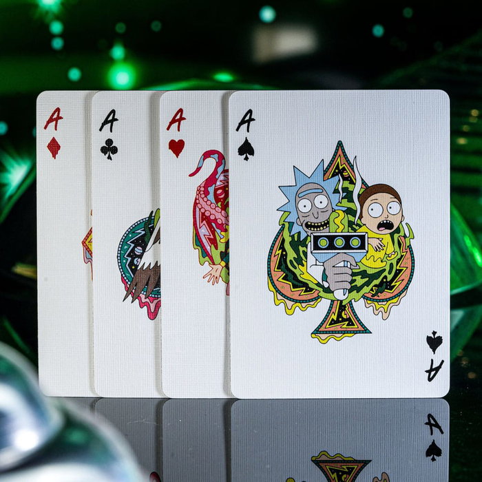 Rick and Morty jeu de cartes à jouer Rick and Morty jeu de cartes à jouer