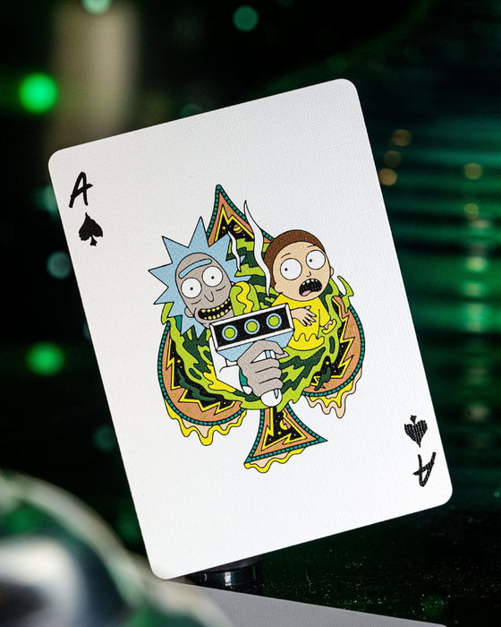 Rick and Morty jeu de cartes à jouer Rick and Morty jeu de cartes à jouer