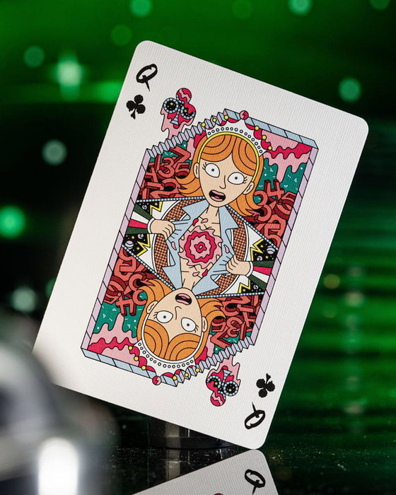 Rick and Morty jeu de cartes à jouer Rick and Morty jeu de cartes à jouer
