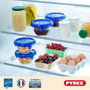 Pyrex Cook & Go Lot de 5 mini bols ronds en verre 0,2 L
