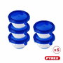 Pyrex Cook & Go Lot de 5 mini bols ronds en verre 0,2 L