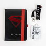 Cerdá Set de papeterie Superman - Coffret de fournitures scolaires et stylos aux couleurs de Superman