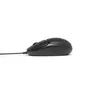 Bluestork Souris Filaire pour PC et Mac M-W-OFF20, Souris Optique Noire à 4 Boutons et Molette, Résolution Réglable 800-1200 DPI, Ambidextre, Format Poche