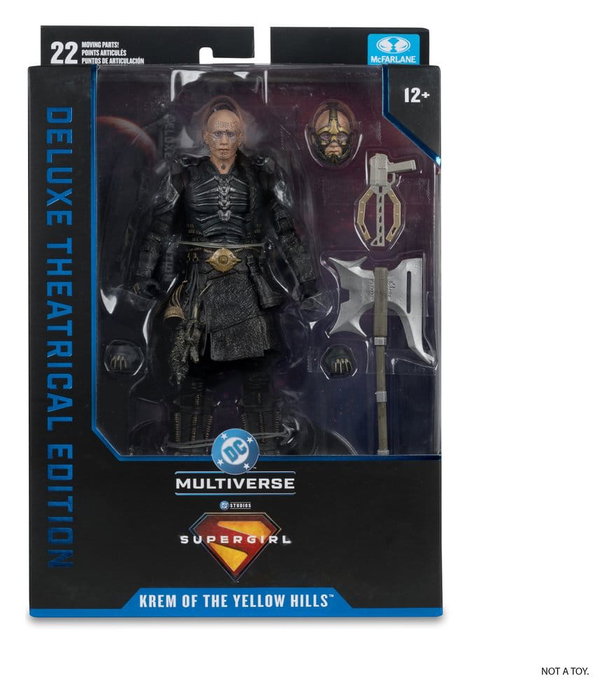 McFarlane Toys Supergirl (2026) DC Theatrical Deluxe Edition Krem of the Yellow Hills