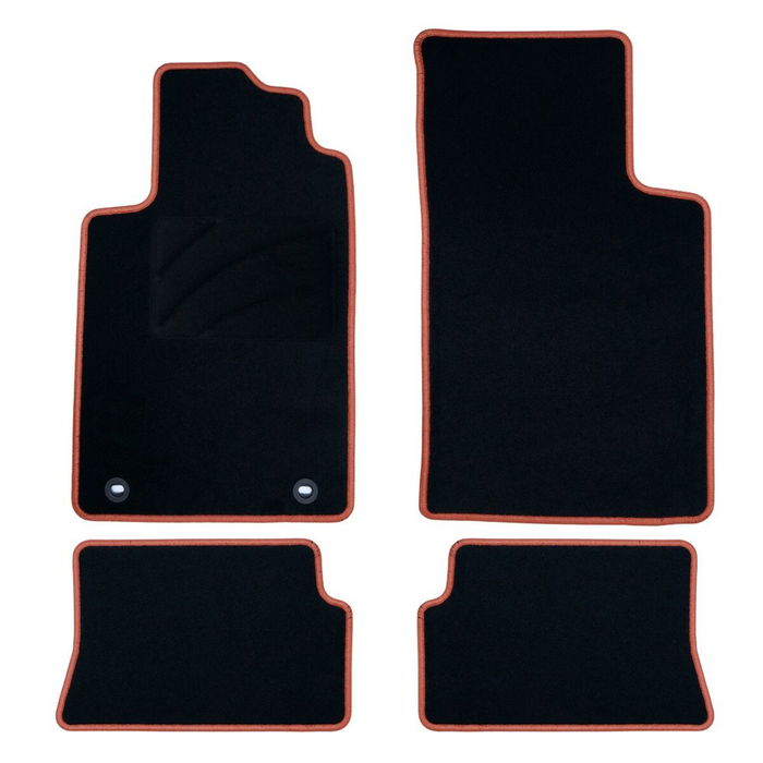 Tapis pour voitures OCC Motorsport OCCRT0032YE Orange Tapis pour voitures OCC Motorsport OCCRT0032YE Orange