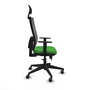 Chaise de Bureau avec Appui-tête Piqueras y Crespo 1D066G1 Vert