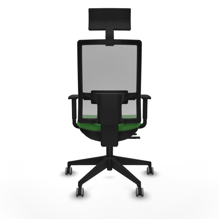 Piqueras y Crespo Chaise de Bureau Horna 1D066G1 Vert et Gris Piqueras y Crespo Chaise de Bureau Horna 1D066G1 Vert et Gris
