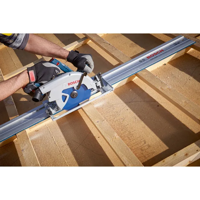 Bosch Professional Scie circulaire sans fil GKS 18V-68 G, 18V 190mm, coffret avec butée parallèle, lame et calage, pour bois et composites Bosch Professional Scie circulaire sans fil GKS 18V-68 G, 18V 190mm, coffret avec butée parallèle, lame et calage, pour bois et composites