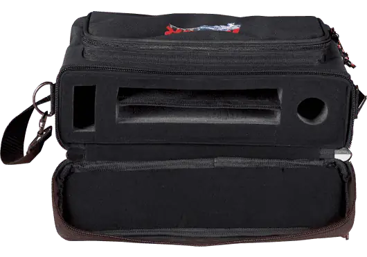 GATOR Housse Semi-Rigide pour Microphone Système HF + 1 Micro Gator Microfono Funda Nailon Intérieur Mousse 215,9 x 203,2 x 50,8 mm