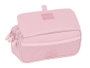 Safta Portatodo Triple Big Kappa Basics - Trousse de rangement portable pour enfant, rose - 21,5 x 10 x 8 cm
