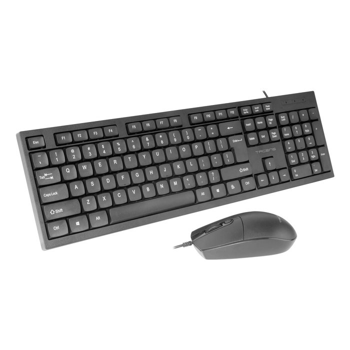 Clavier numérique Tacens ACP02ES Noir Espagnol Qwerty Clavier numérique Tacens ACP02ES Noir Espagnol Qwerty