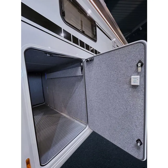 SQUIDD Alarme connectée Home 2e génération pour camping-car et fourgon aménagé, sirène 105 dB, sans Wi-Fi ni réseau, détection chocs/ouvertures, application smartphone