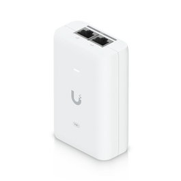 Ubiquiti Adaptateur PoE+ 2.5 Gigabit 30W - 48V DC / 0.65A - Protection contre les surtensions - Avec indicateur LED