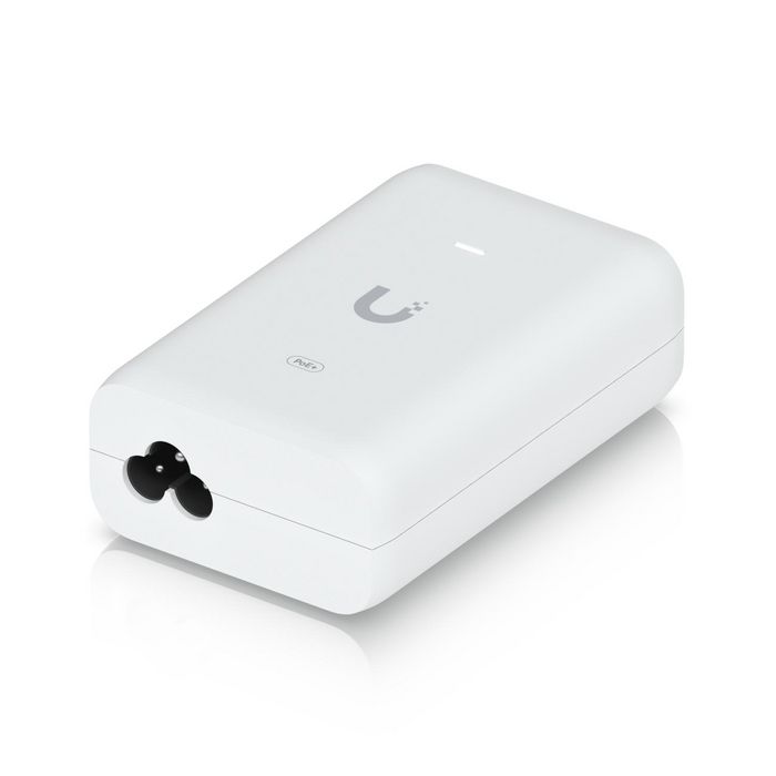 Ubiquiti Adaptateur PoE+ 2.5 Gigabit 30W - 48V DC / 0.65A - Protection contre les surtensions - Avec indicateur LED Ubiquiti Adaptateur PoE+ 2.5 Gigabit 30W - 48V DC / 0.65A - Protection contre les surtensions - Avec indicateur LED